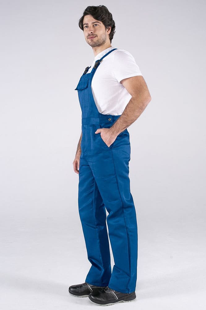 Полукомбинезон ИТР (тк.Смесовая,210), васильковый