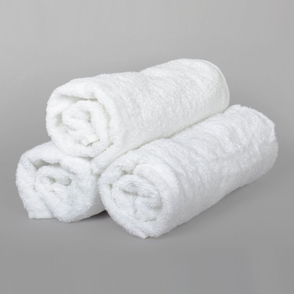 Полотенце махровое (40х70), белый