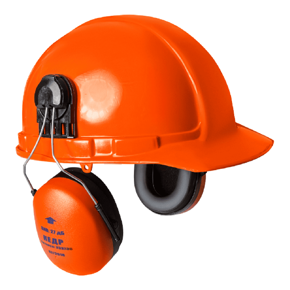 Наушники АМПАРО™ Кедр с креплением на каску Бленхейм (29 дБ), 333736