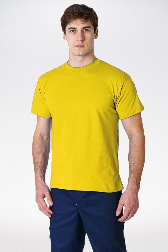 Футболка (тк.Трикотаж,160), желтый