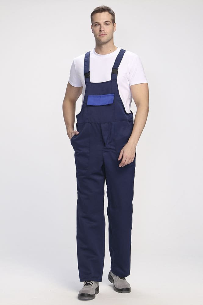 Полукомбинезон ИТР (тк.Смесовая,210), т.синий/васильковый