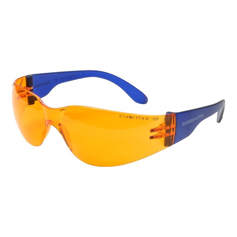 Очки открытые РОСОМЗ™ 015 HAMMER ACTIVЕ StrongGlass (2-1,4 PC), 11550