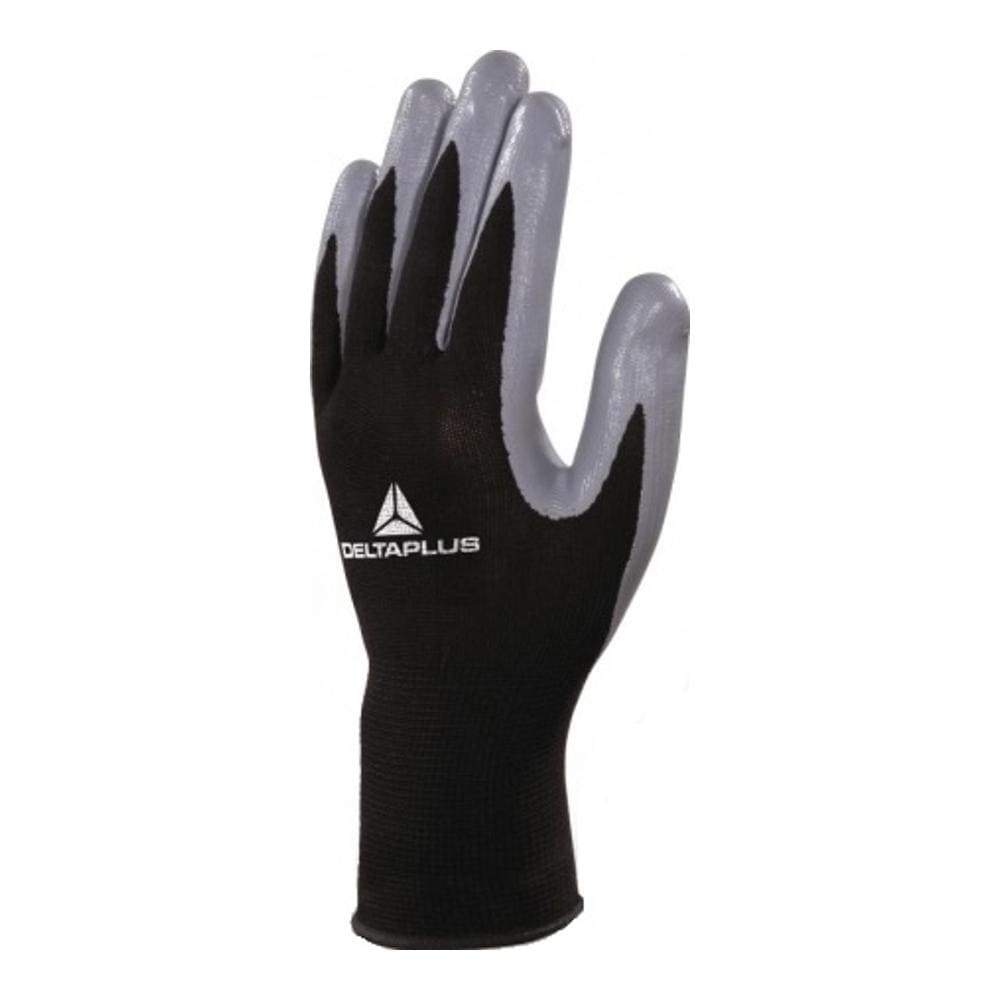 Перчатки DeltaPlus™ VE712GR (полиэстер+нитрил)
