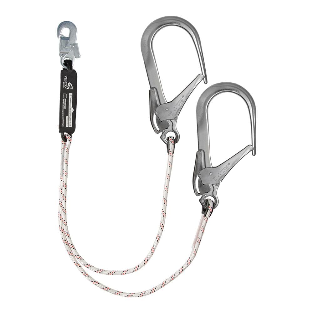 Строп VENTO™ веревочный двойной с амортизатором aB22 110 и с карабинами vpro 0258, vnt aB22 110