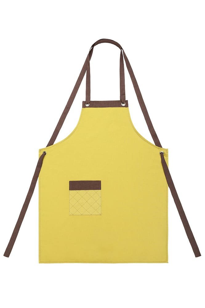 Фартук Keep Palms, горчичный