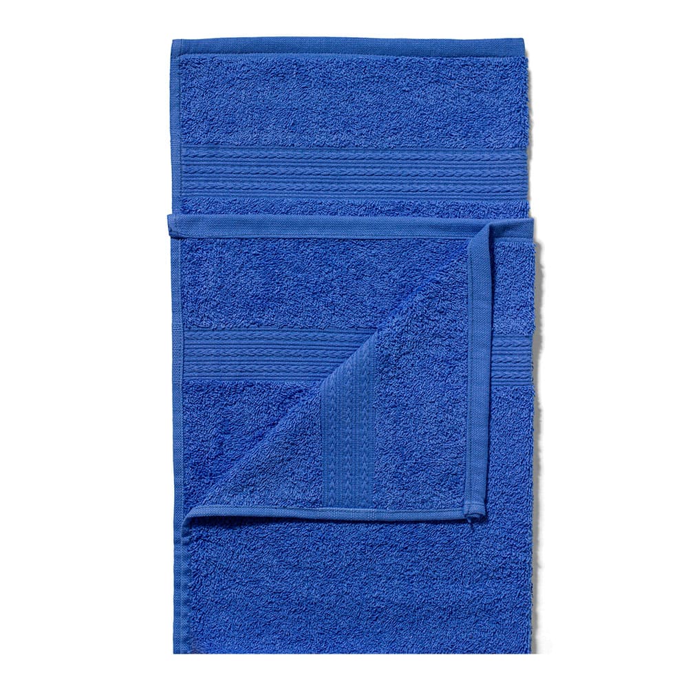 Полотенце махровое (40х70), голубой