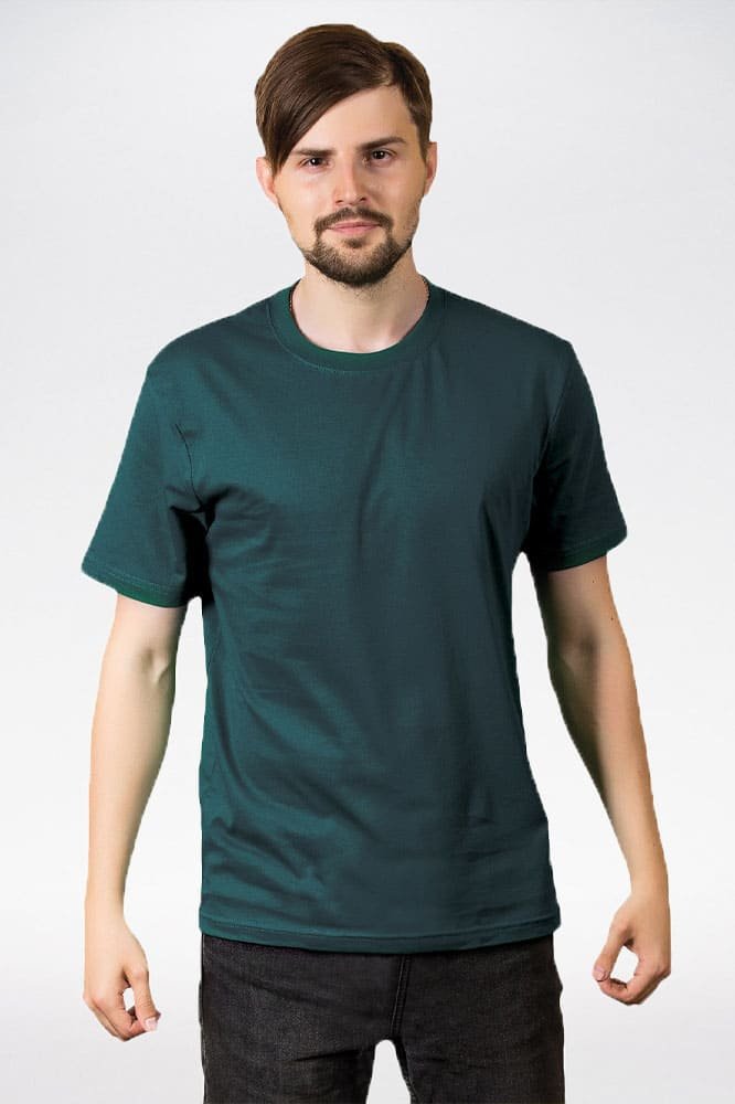 Футболка (тк.Трикотаж,160), зеленый