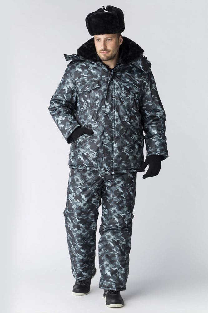 Куртка зимняя для Охранника КМФ, город