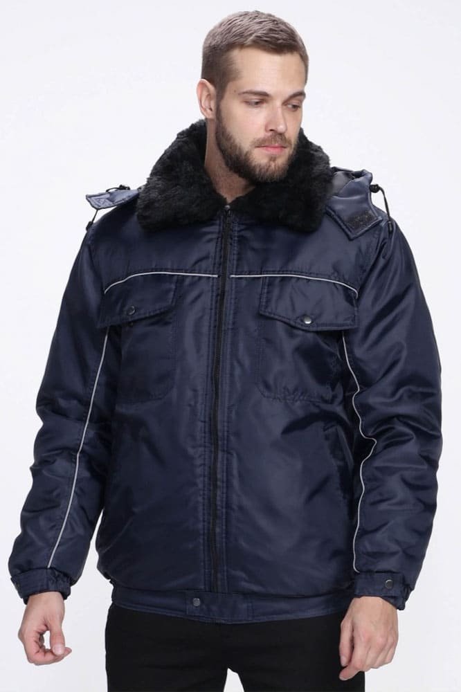 Куртка зимняя Старт (тк.Оксфорд), т.синий