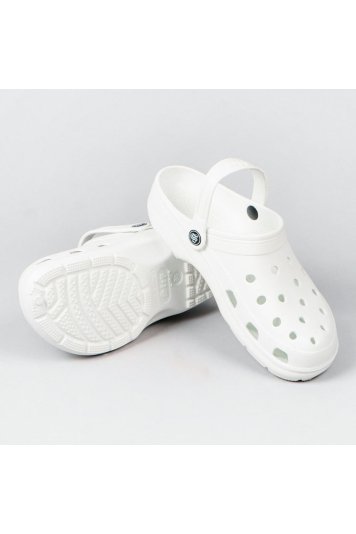 Сабо с перфорацией женские ЭВА Step, белый