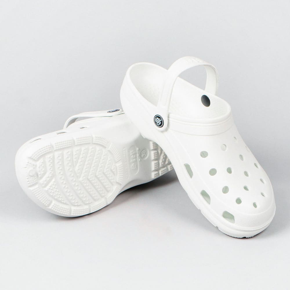 Сабо с перфорацией женские ЭВА Step, белый