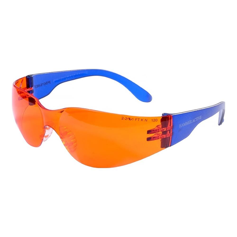 Очки открытые РОСОМЗ™ 015 HAMMER ACTIVЕ StrongGlass (2-2PC), 11552-5