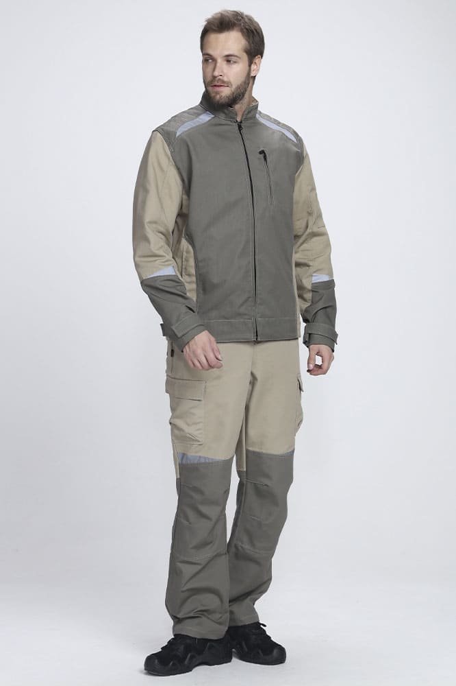 Куртка Челси (тк.Канвас,270), хаки/бежевый