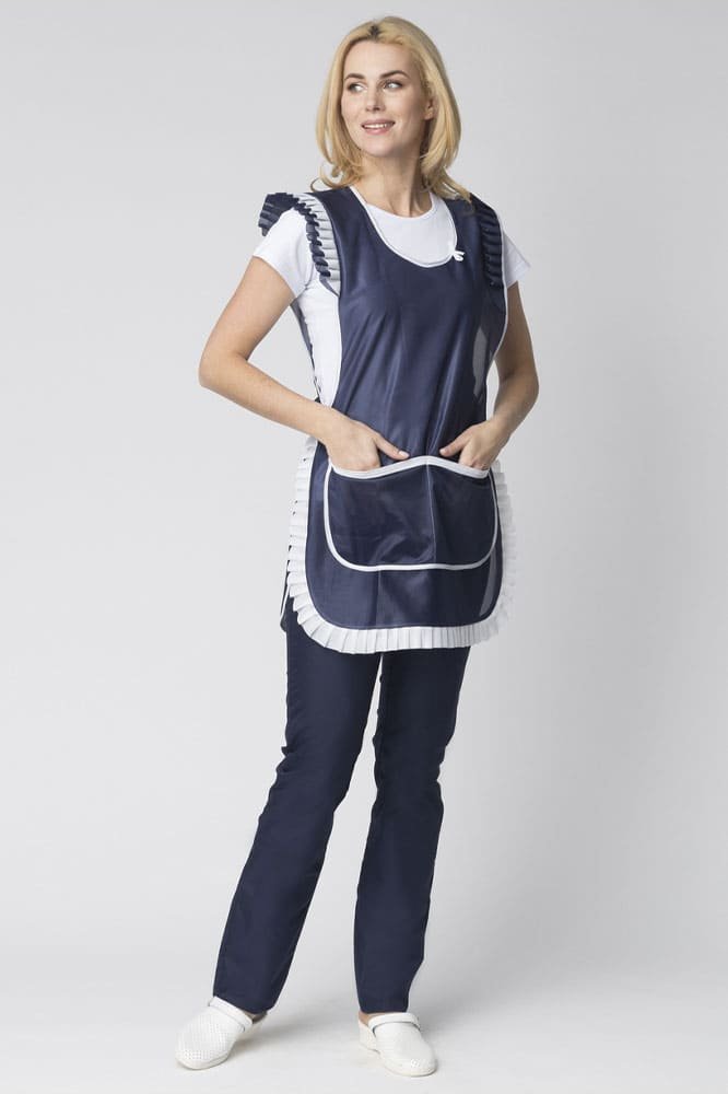 Фартук-сарафан (тк.Нейлон), синий