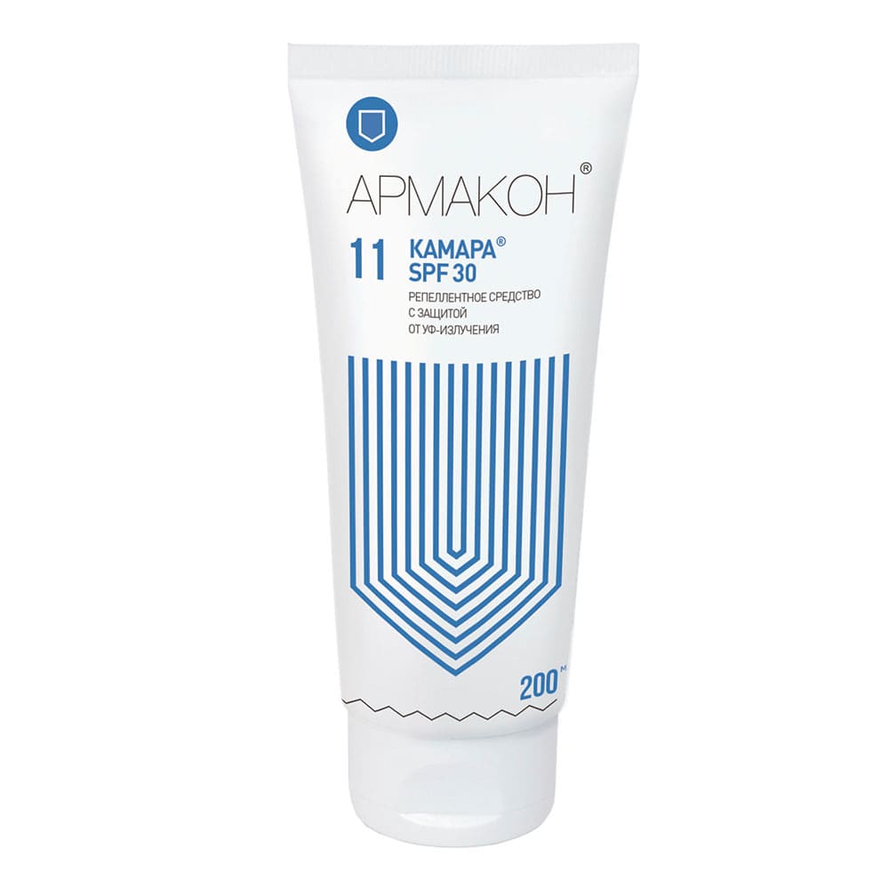 Крем защитный АРМАКОН™ КАМАРА SPF 30 репеллент с защитой от УФ – излучения 200 мл, 1210