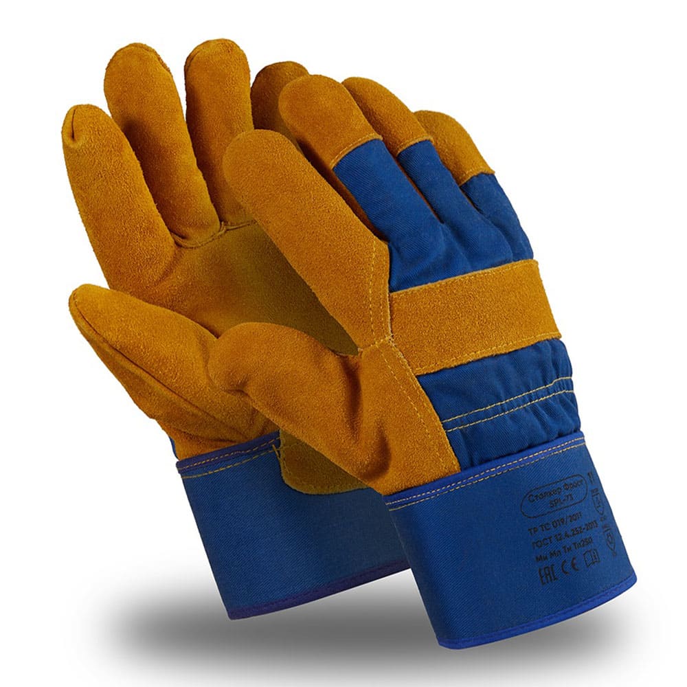 Перчатки Manipula Specialist® Сталкер Фрост (спилок/ткань+иск.мех), SPL-73/WG-791