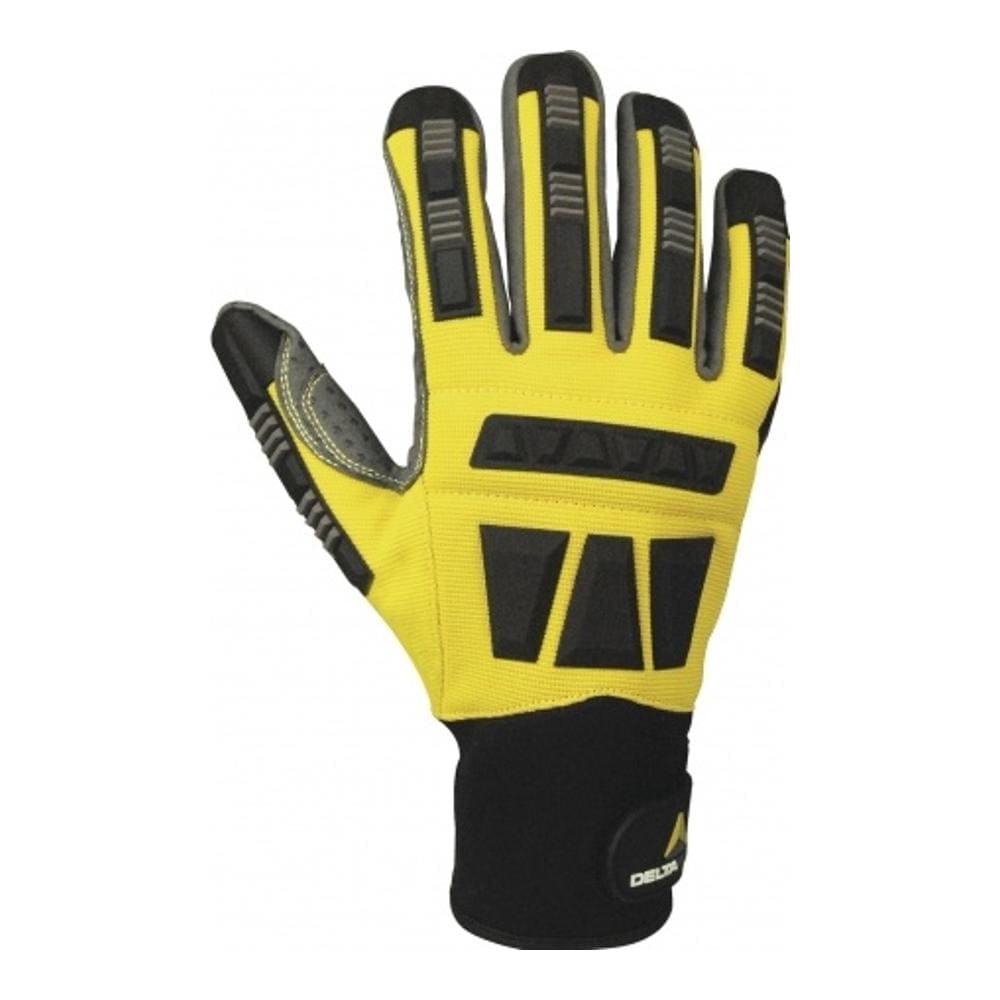 Перчатки DeltaPlus™ EOS VV900 (полиэстер+полиуретан/полиамид с ПВХ точкой+неопрен)