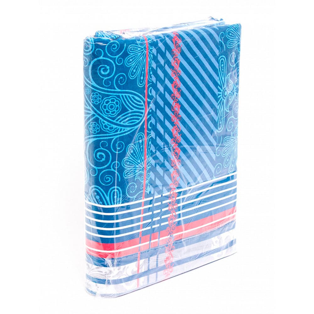 КПБ 1,5сп бязь 100 гр. (1 нав. 70х70), цветной