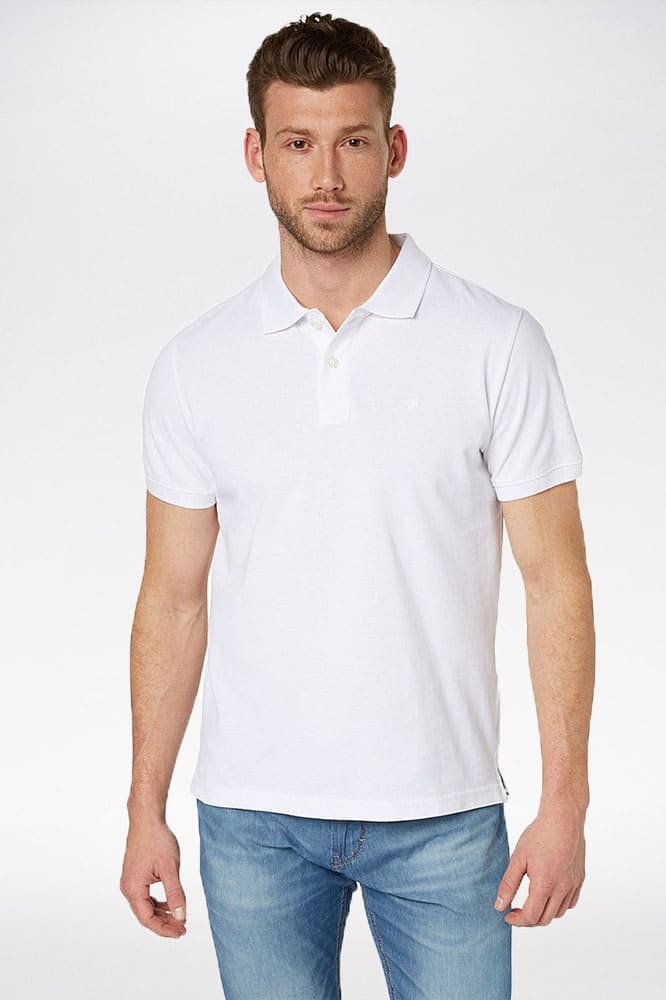 Рубашка-Поло NEW (тк.Трикотаж), белый