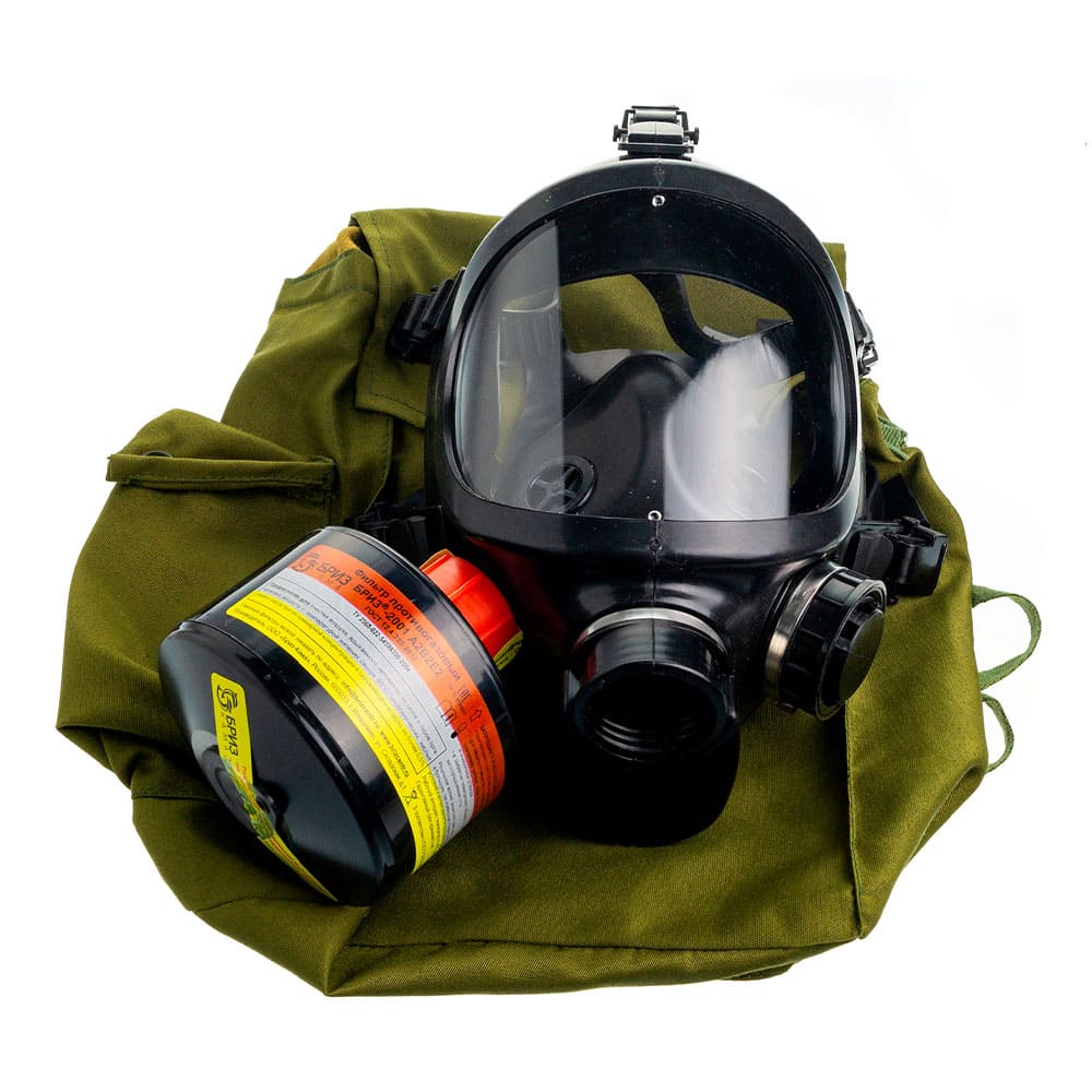 Противогаз промышленный Бриз-3301 (ППФ) А2В2Е2 с маской ППМ-88