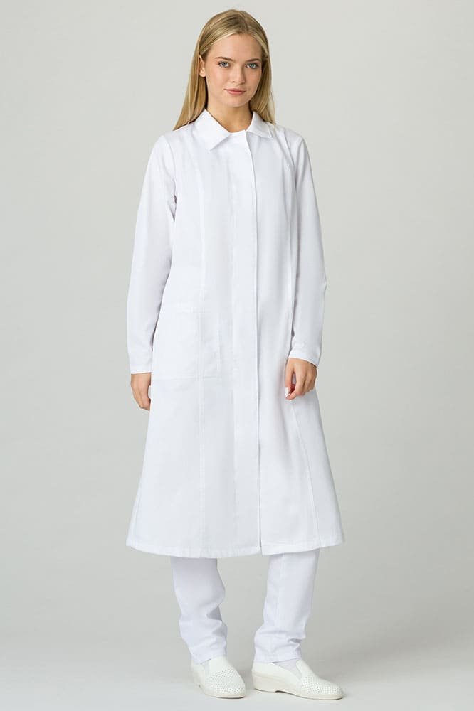 Халат женский ХАССП-Премиум (тк.Оптима,160), белый