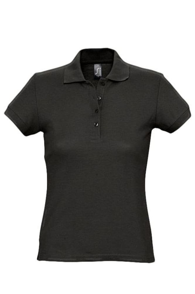 Рубашка поло женская Passion 170, черный