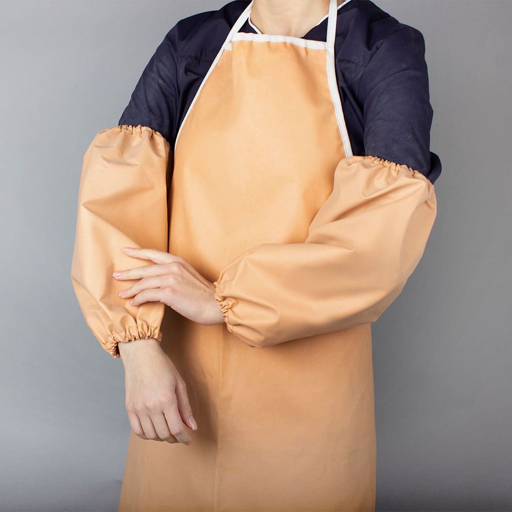 Нарукавники влагозащитные Fisherman's WPL (тк.Диагональ-прорезиненная, 550), оранжевый