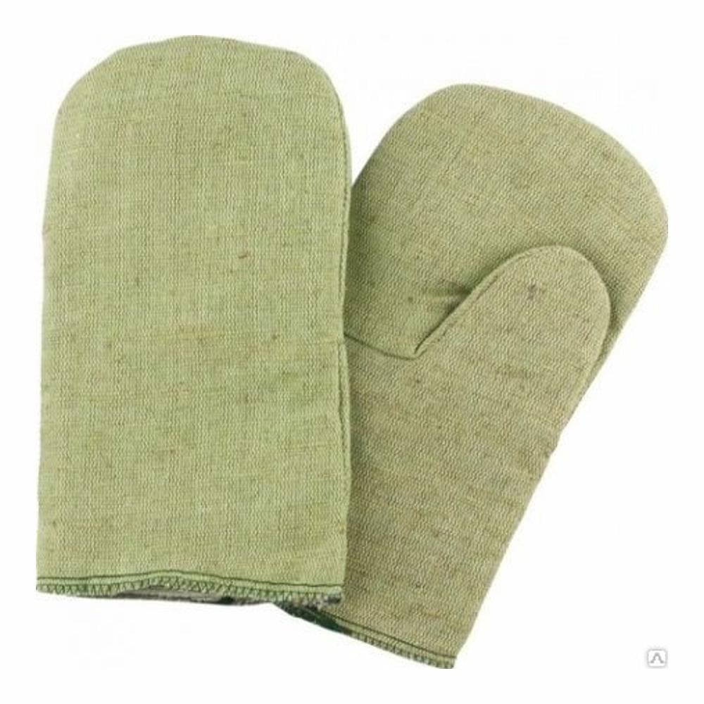 Рукавицы утеплённые (брезент/ватин/спанбонд)