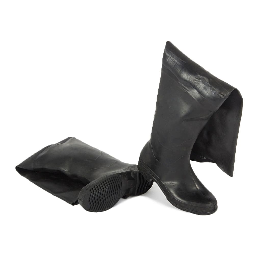 Сапоги мужские Рыбацкие резиновые, черный