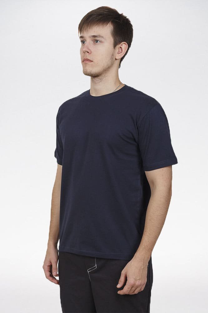 Футболка UZ (тк.Трикотаж,160), т.синий