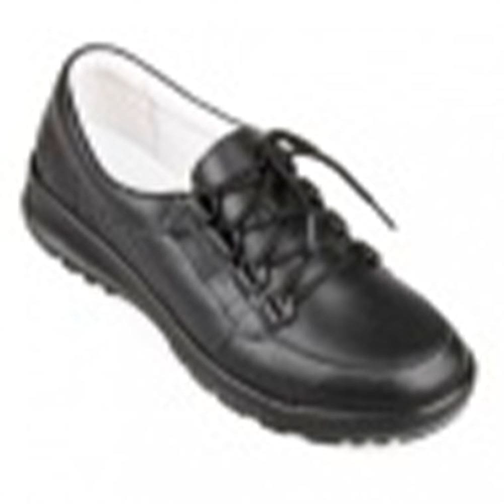 Туфли женские нат. кожа Света ПВХ ALMI (арт. 5964-07101), черный