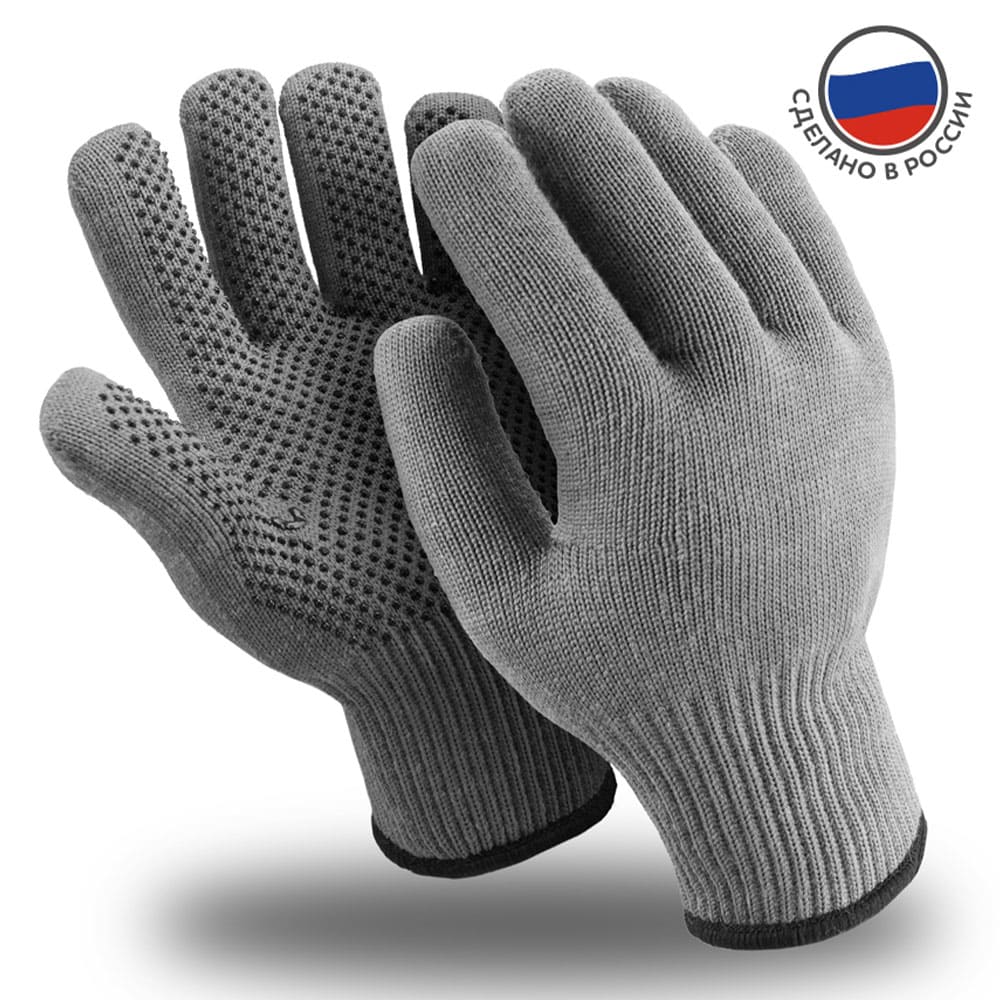 Перчатки Manipula Specialist® Север ПВХ (50% шерсть+ПВХ), WG-711