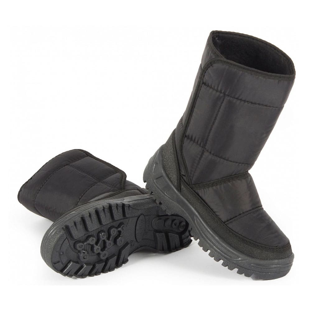 Сапоги женские Дутые ПВХ, черный