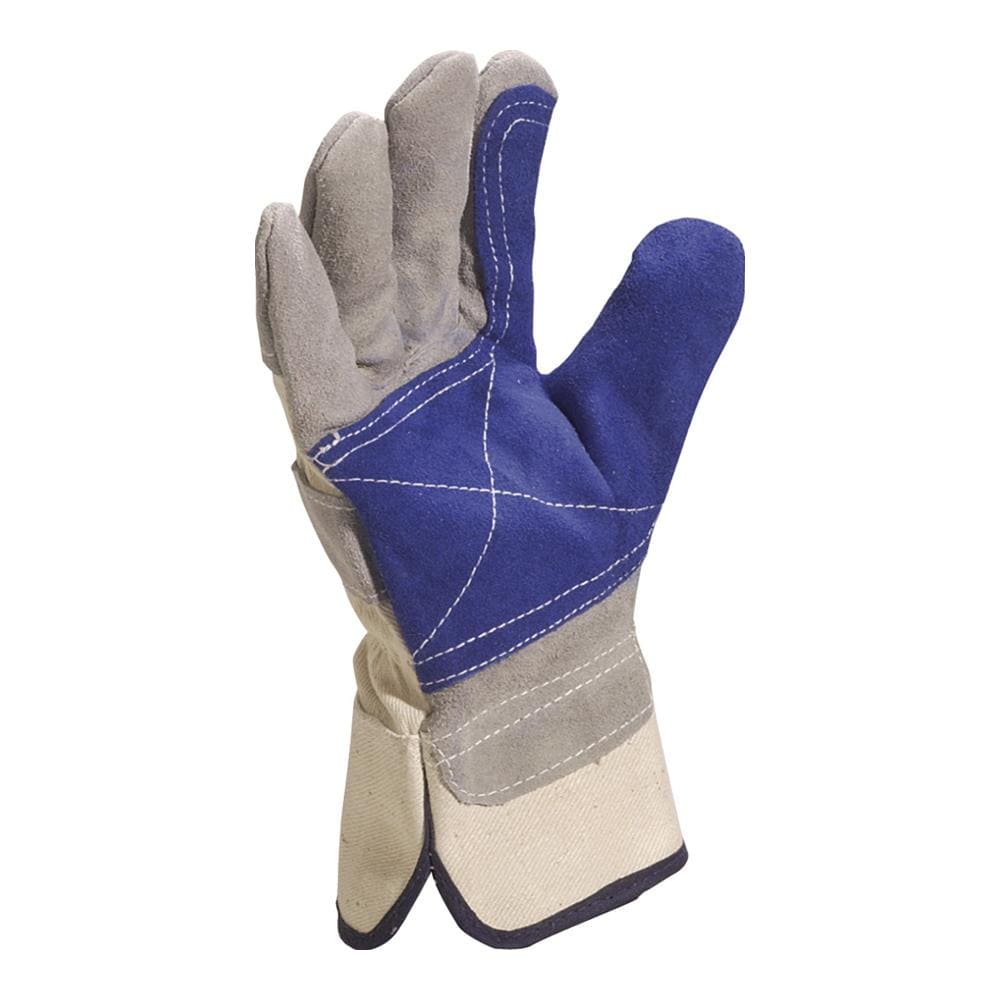 Перчатки DeltaPlus™ спилковые комбинированные с усилением DS202RP