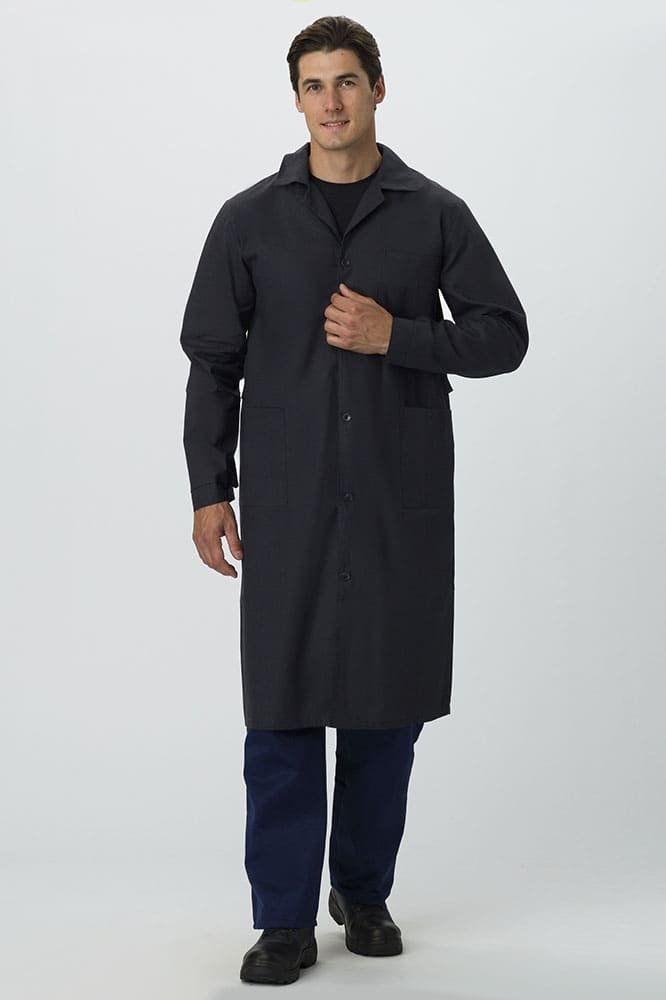 Халат мужской рабочий (тк.Бязь,145), черный