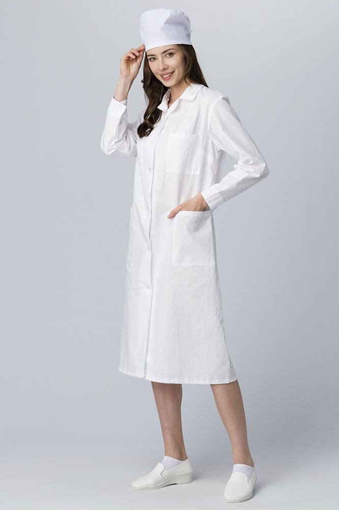 Халат женский (тк.Бязь,145), белый