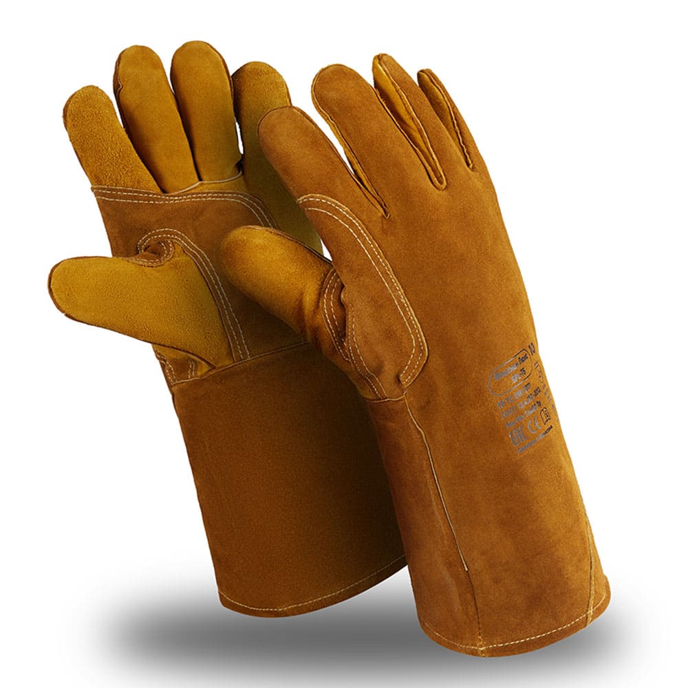 Перчатки Manipula Specialist® Флагман Люкс (спилок+джинс/флис), SPL-75/TG-693