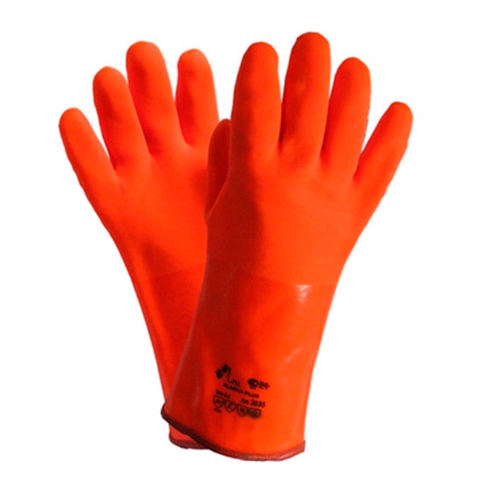 Перчатки Пламя МБС морозоустойчивые полный облив ПВХ