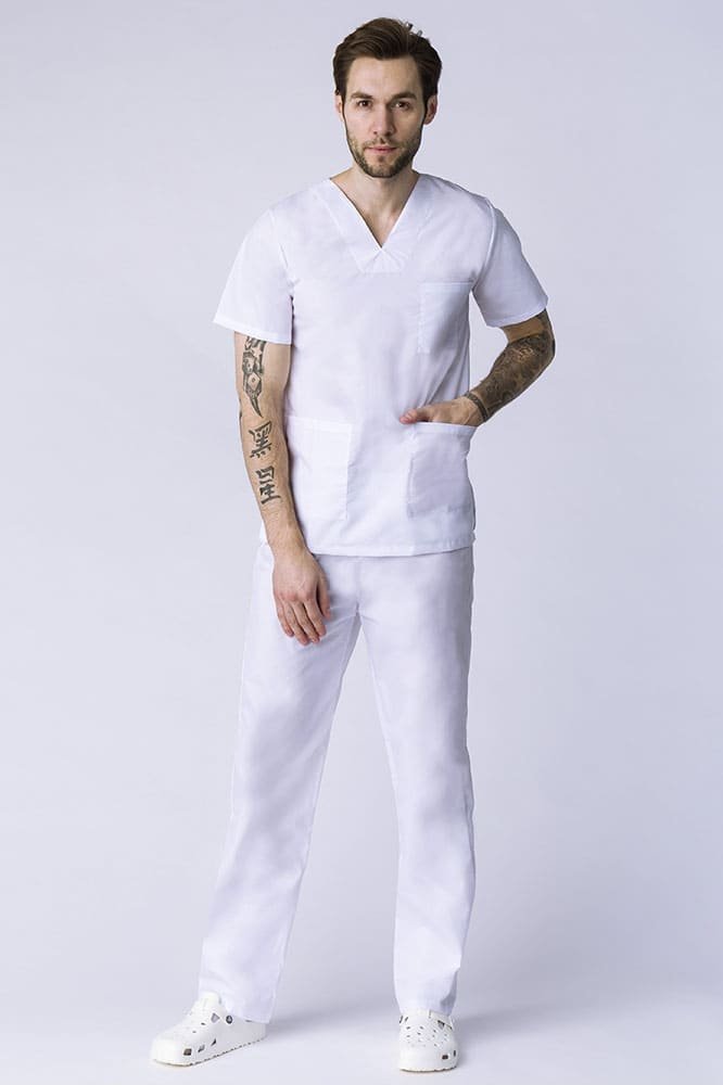 Костюм хирурга (тк.Бязь,145), белый