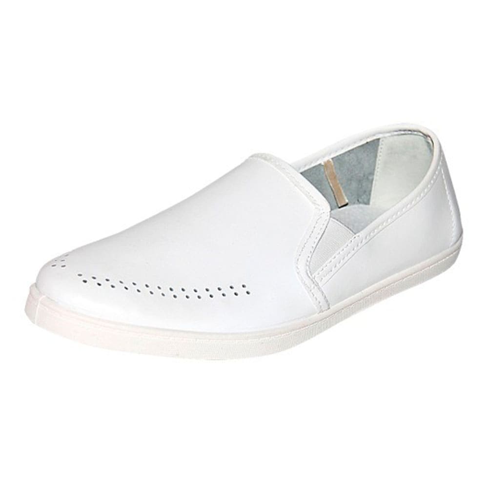 Туфли мужские нат. кожа Денис ПВХ ALMI (арт. 8128-00101), белый