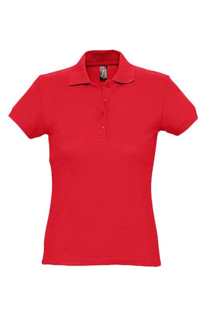 Рубашка поло женская Passion 170, красный