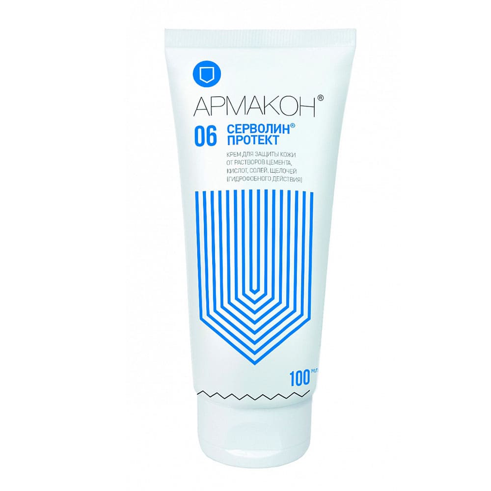 Крем защитный АРМАКОН™ СЕРВОЛИН ПРОТЕКТ гидрофобный 100 мл, 1198