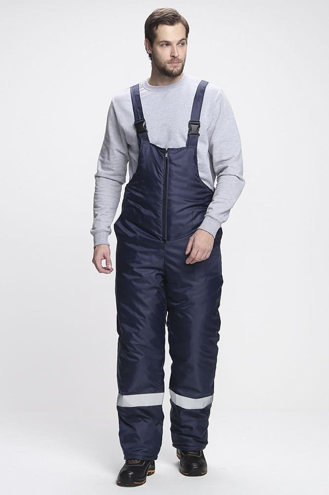 Полукомбинезон зимний Стандарт СОП (тк.Оксфорд), т.синий