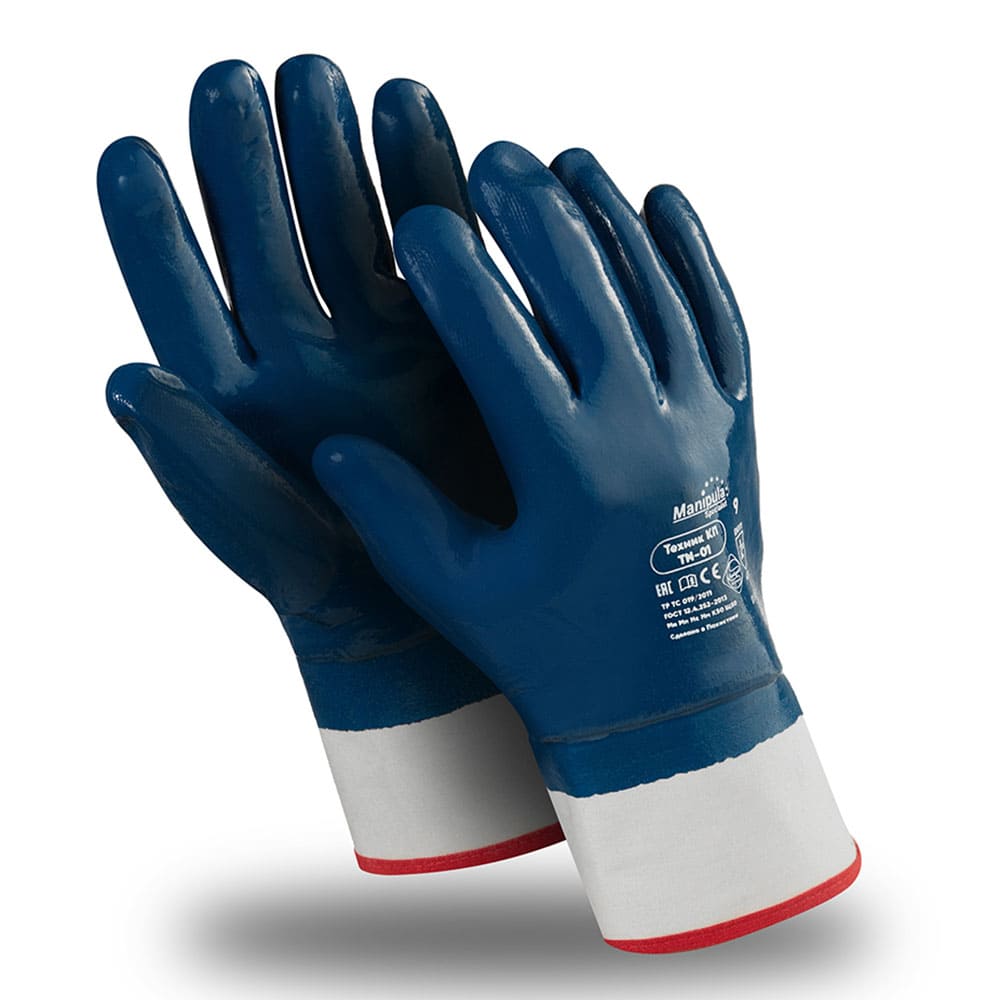 Перчатки Manipula Specialist® Техник КП (джерси+нитрил), TN-01/MG-224