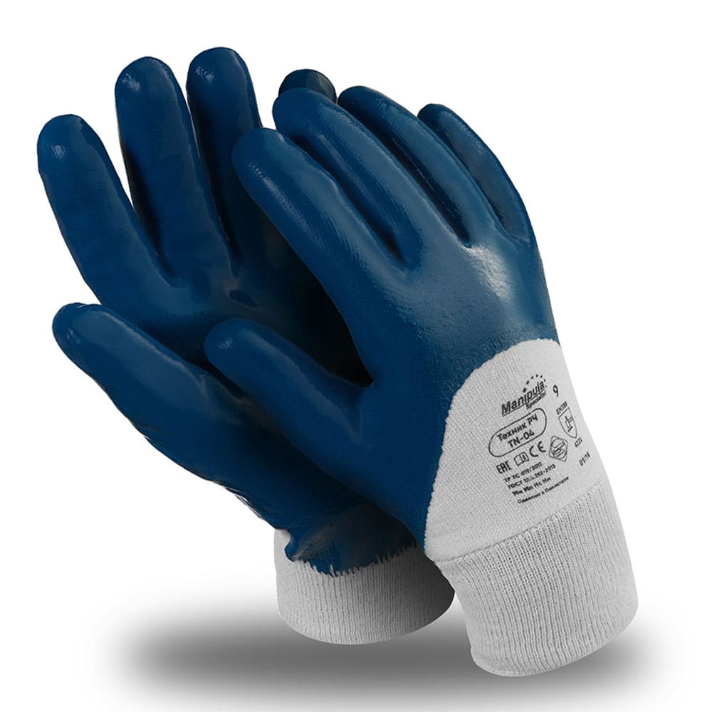 Перчатки Manipula Specialist® Техник РЧ (джерси+нитрил), TN-04/MG-227