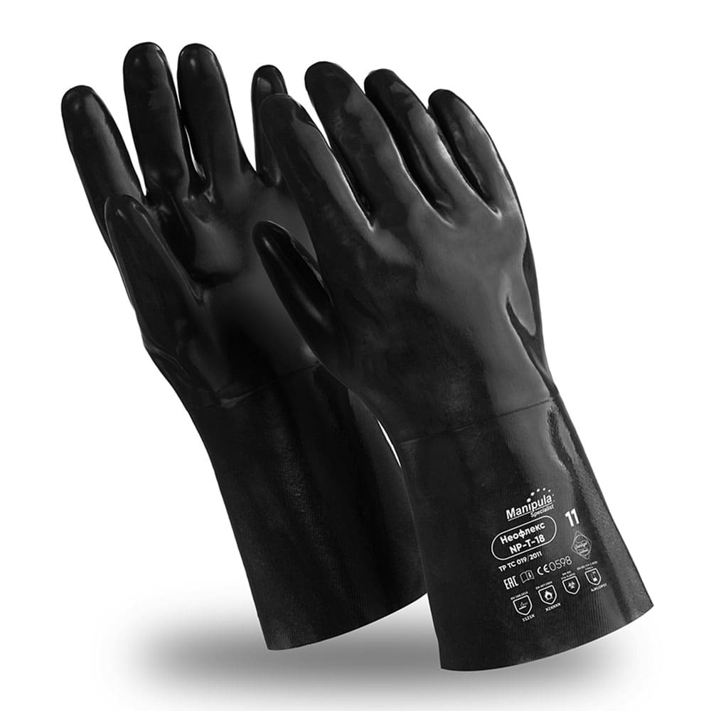 Перчатки Manipula Specialist® Неофлекс (интерлок+неопрен 2,1мм), NP-T-18/CG-974