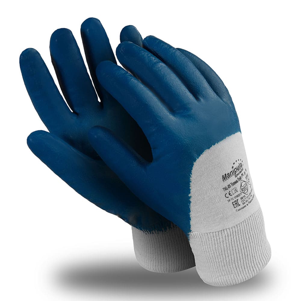 Перчатки Manipula Specialist® Техник Лайт РЧ (интерлок+нитрил), TNL-05/MG-221