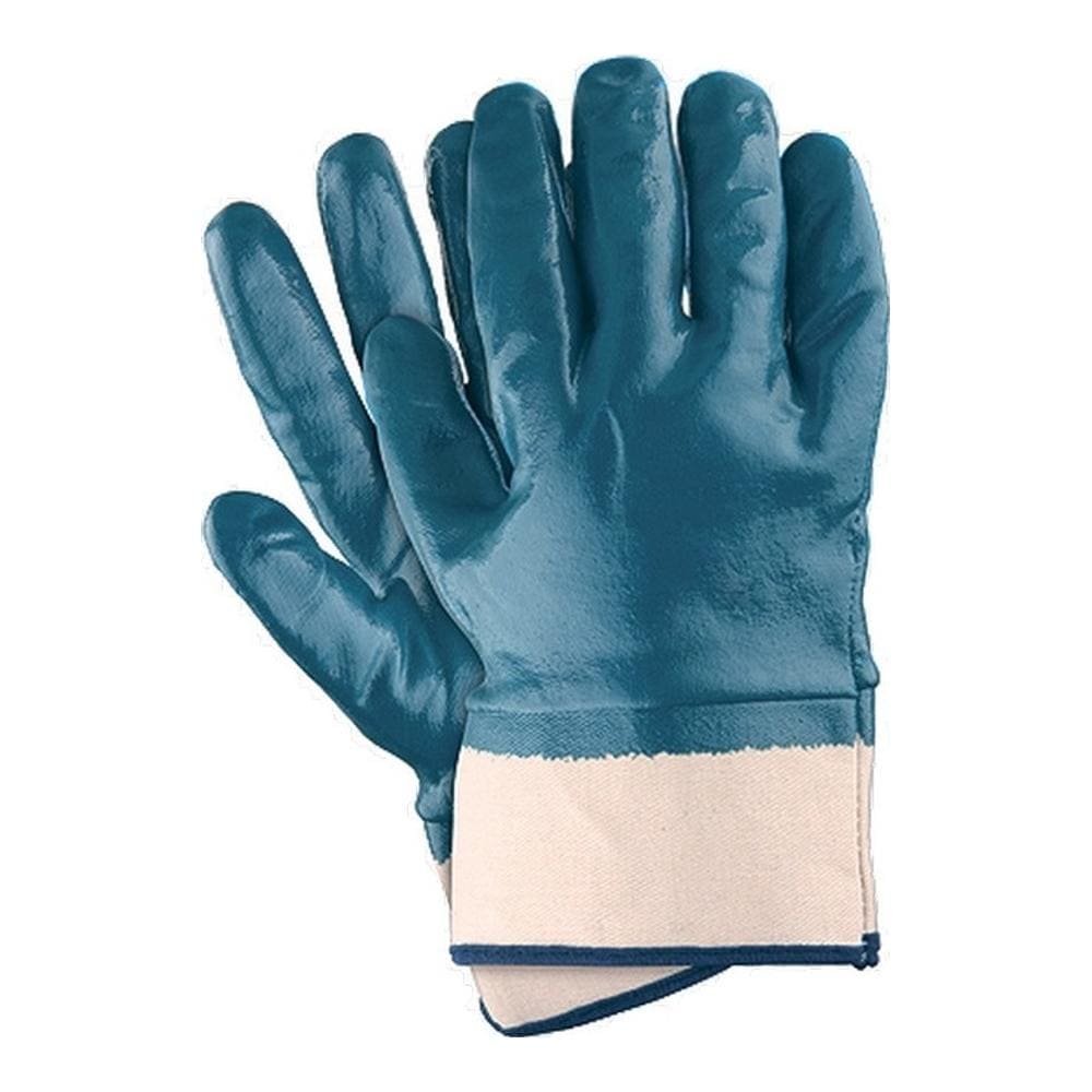 Перчатки нитриловые полный облив манжет крага