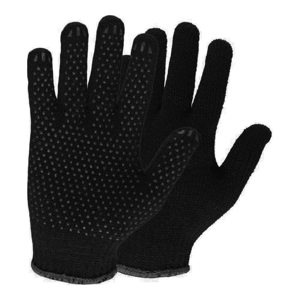 Перчатки 10кл. полушерстяные двойные с ПВХ ТОЧКА (105гр.)