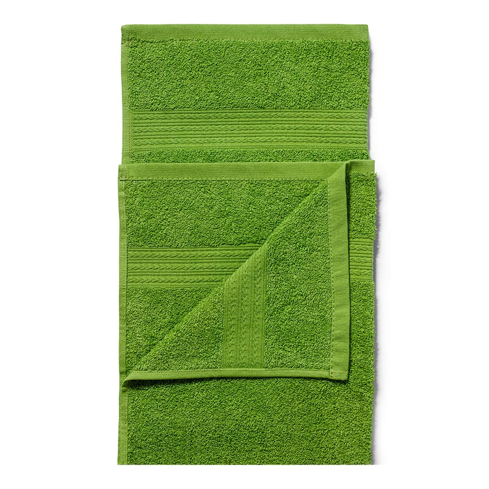 Полотенце махровое (40х70), зеленый